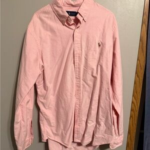 Ralph Lauren Pink Casual Button Down Shirt